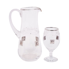 WATER SET 7PC CANBA TRENDY PLATINIUM 10011 BASIC Default Title - MamasJan Crockery