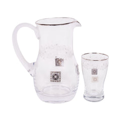 WATER SET 7PC CANBA TRENDY PLATINUM 10012 Default Title - MamasJan Crockery