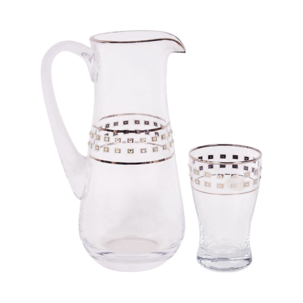 WATER SET 7PC CANBA OPTICA 161-44417 BASIC Default Title - MamasJan Crockery