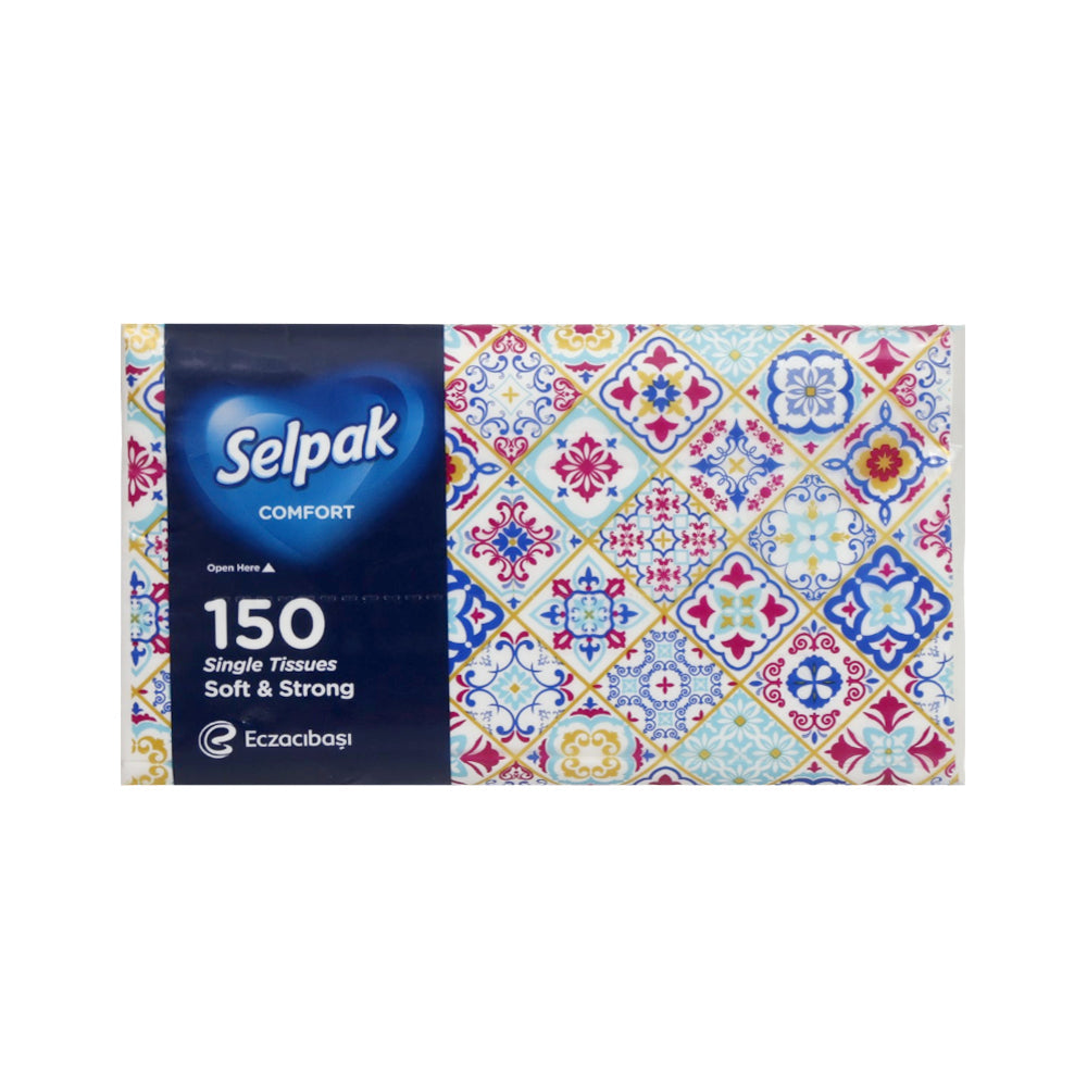 SELPAK COMFORT TISSUE PAPER n150 SHEETS Default Title - MamasJan Grocery Nonfood