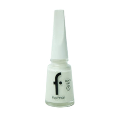 FLORMAR 01 QUICK DRY NAIL ENAMEL 11ML Default Title - MamasJan Makeup