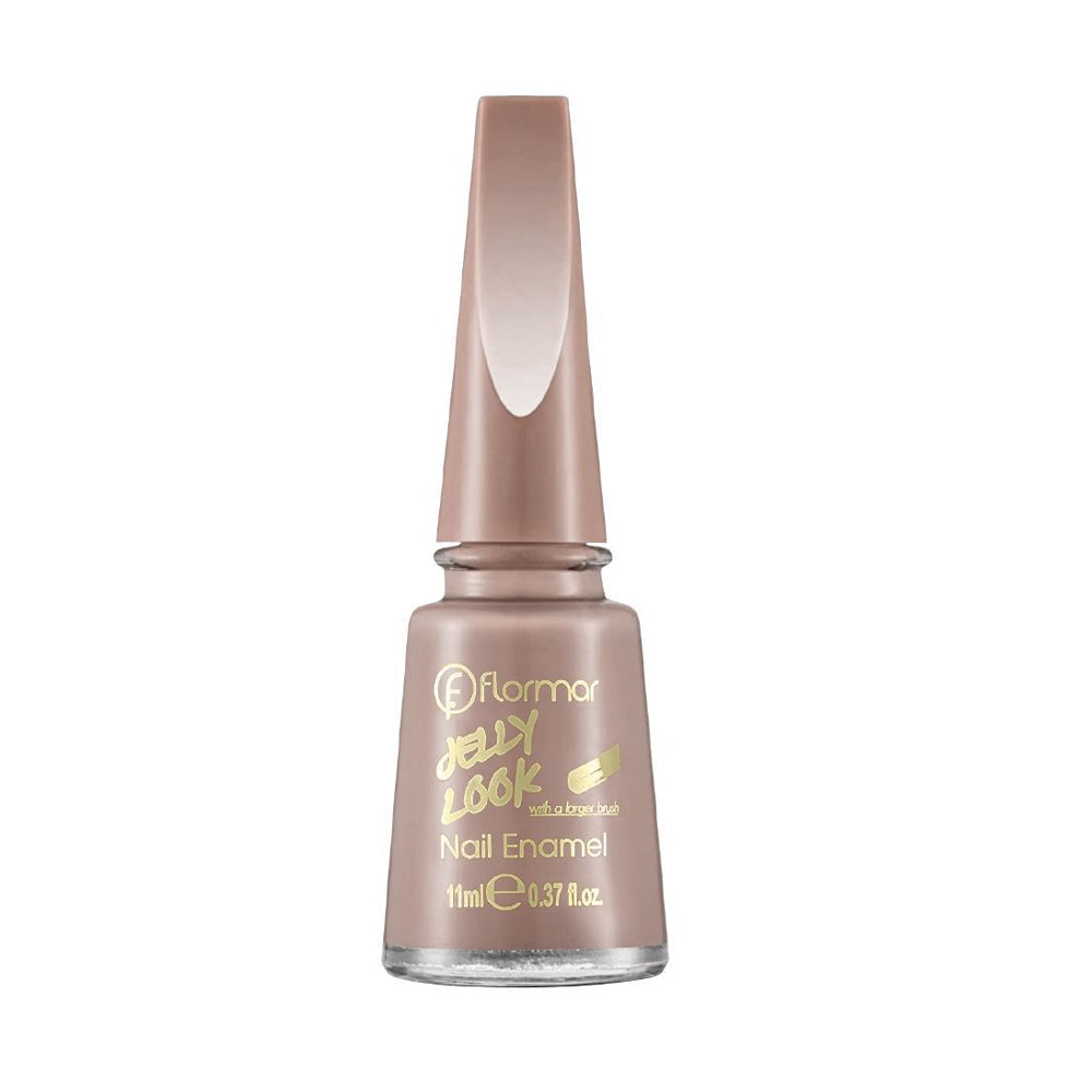 FLORMAR MILKY ALMOND JELLY LOOK N-ENAMEL JL42 11ML Default Title - MamasJan Makeup