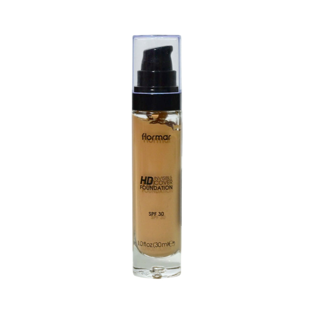 FLORMAR INVISIBLE COVER HD FOUNDATION GOLDEN B PC Default Title - MamasJan Makeup