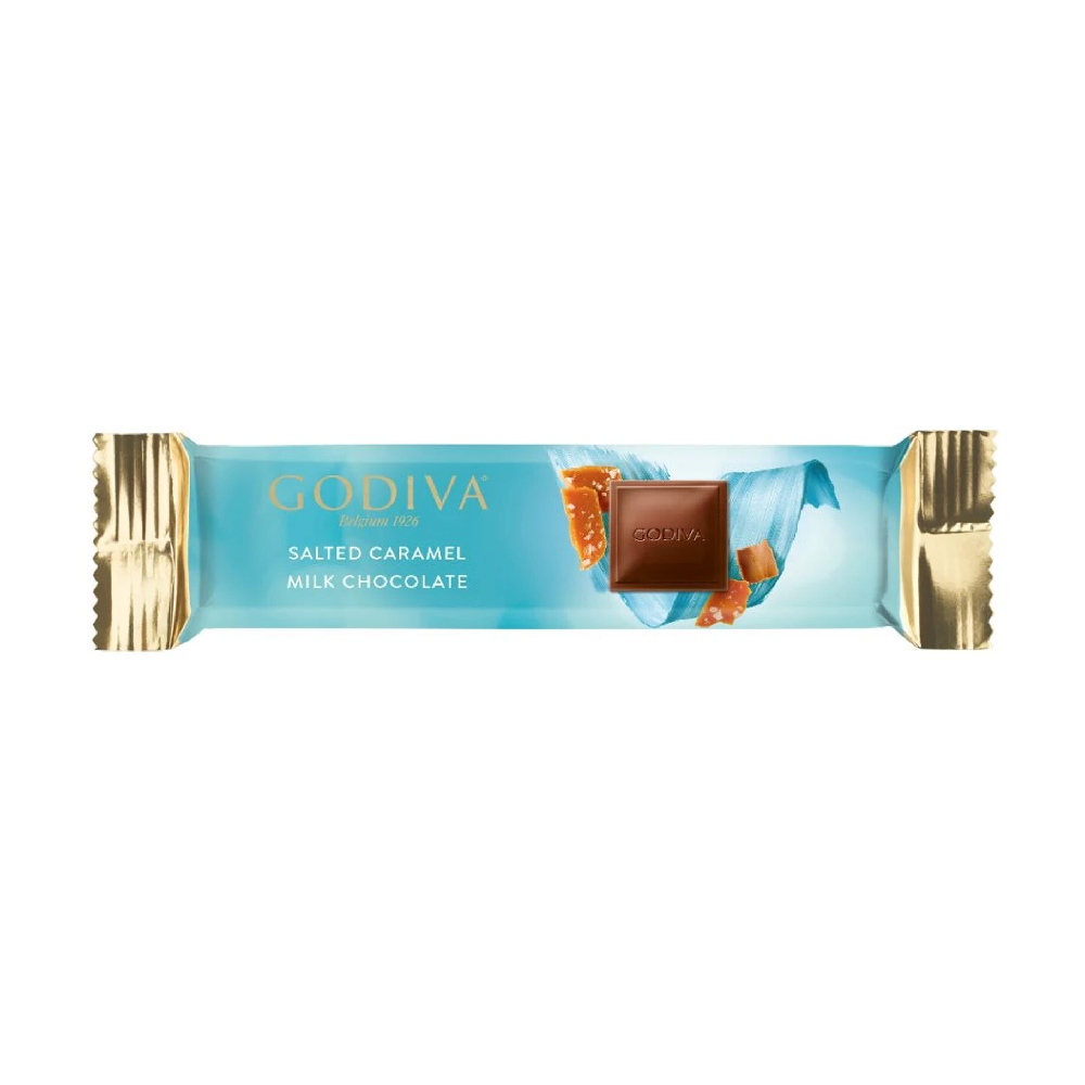 GODIVA BELGIUM CHOCOLATE BAR SALTED CARAMEL MILK 32 GM Default Title - MamasJan Grocery Food