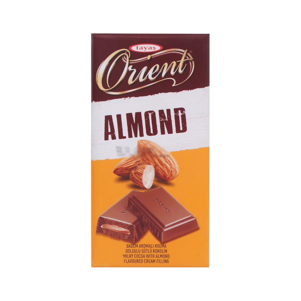 ORIENT CHOCOLATE ALMOND 80 GM Default Title - MamasJan GroceryFoods