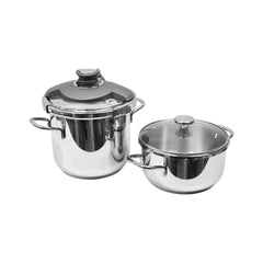 PRESSURE COOKER SET 2PC ALESSA A171 Default Title - MamasJan Crockery