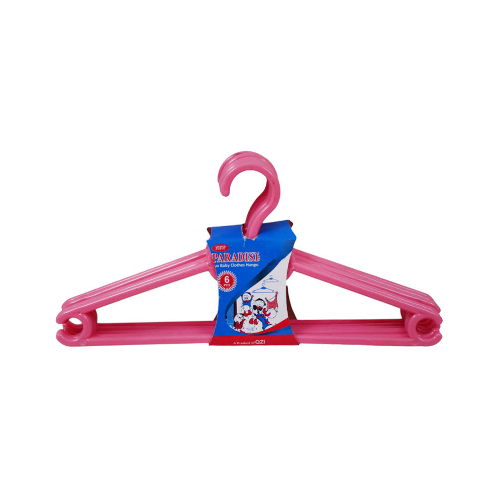 PARADISE LUX BABY CLOTH HANGER 6PC F135 Default Title - MamasJan Grocery Nonfood