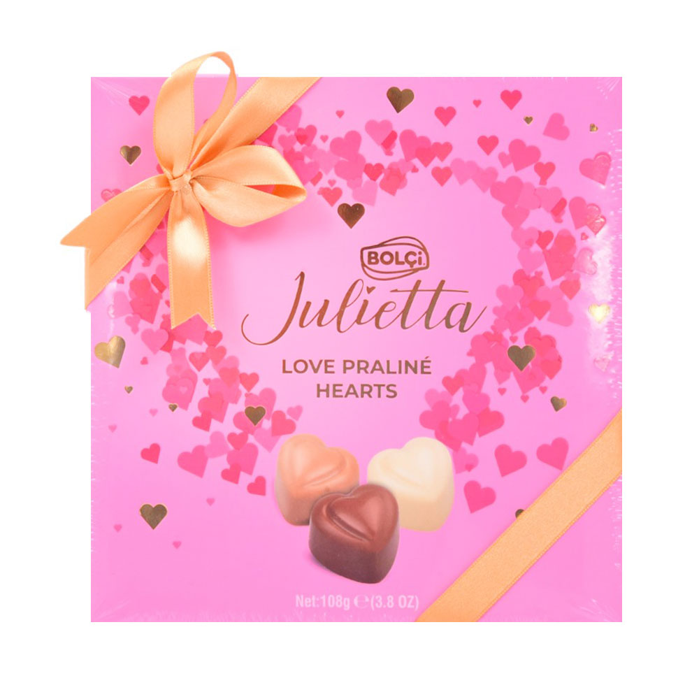 BOLCI CHOCOLATE JULIETTA LOVE PARALINE HEART CH278 108 GM Default Title - MamasJan GroceryFoods