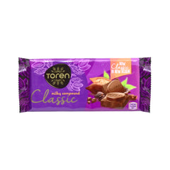 TOREN CLASSIC MILKY COMPOUND CHOCOLATE PURPLE 100GM Default Title - MamasJan Grocery Food