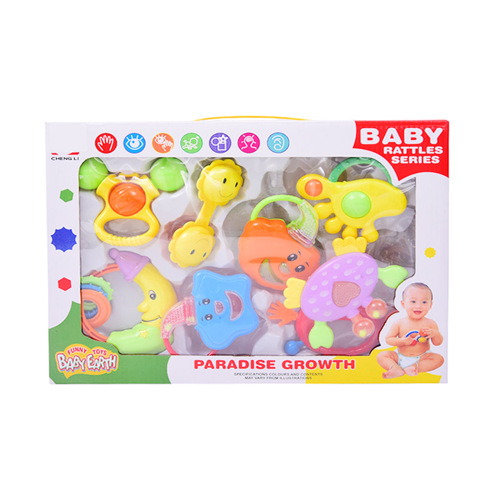 K8803 RATTLE 8 PCS Default Title - MamasJan Toys
