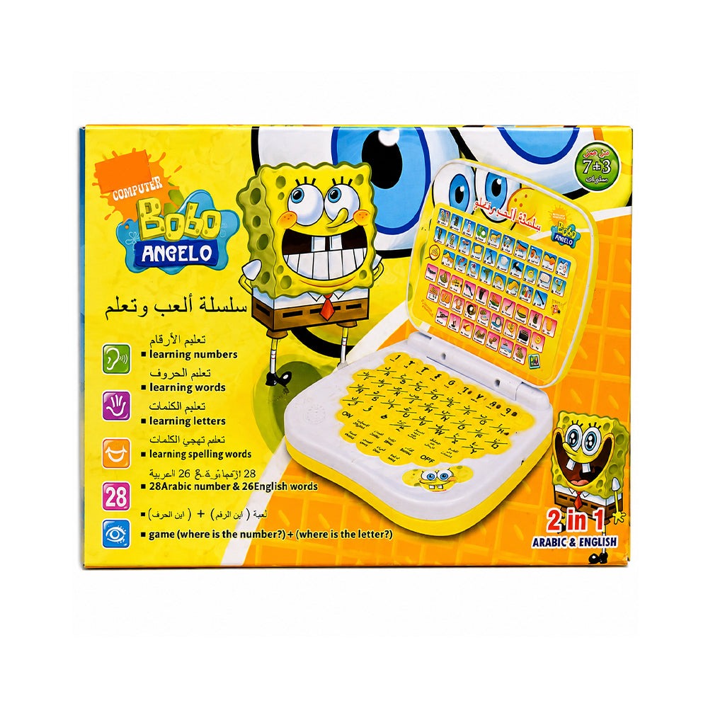 6685E-4 MUSICAL ANGRY BIRDS LAPTOP Default Title - MamasJan Toys