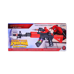 928 MUSICAL SPIDERMAN GUN Default Title - MamasJan Toys