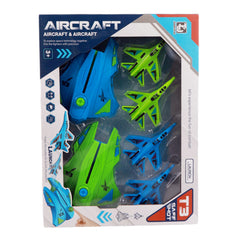 T087 AIRCRAFT LAUNCH SET A.I Default Title - MamasJan Toys