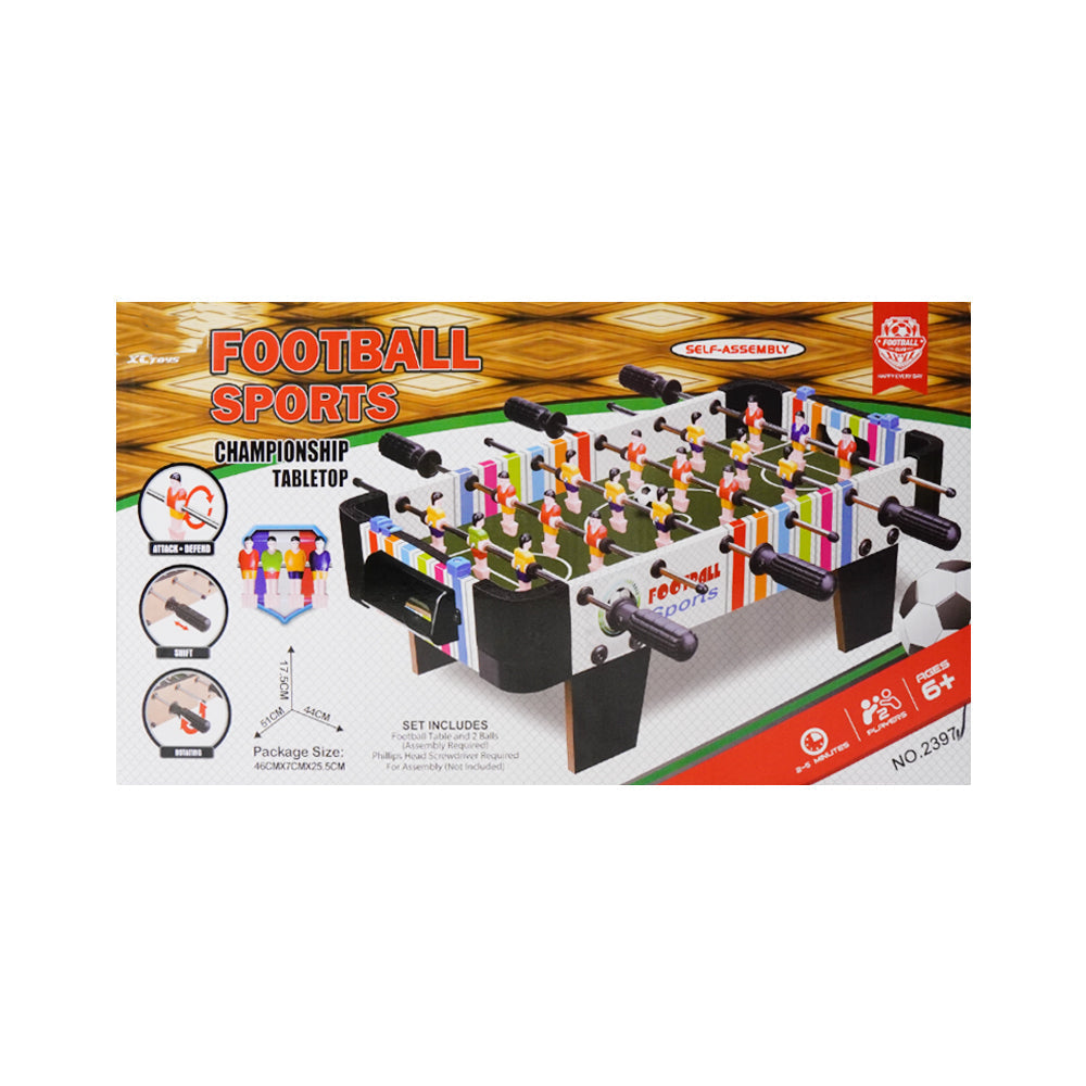 2397 WOODEN SOCCER GAME A.I Default Title - MamasJan Toys