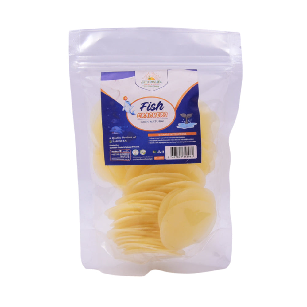 SUNBEAM FISH CRACKERS 200 GM Default Title - MamasJan GroceryFoods