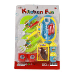 KF-01 KITCHEN SET MEDIUM IN CARD Default Title - MamasJan Toys