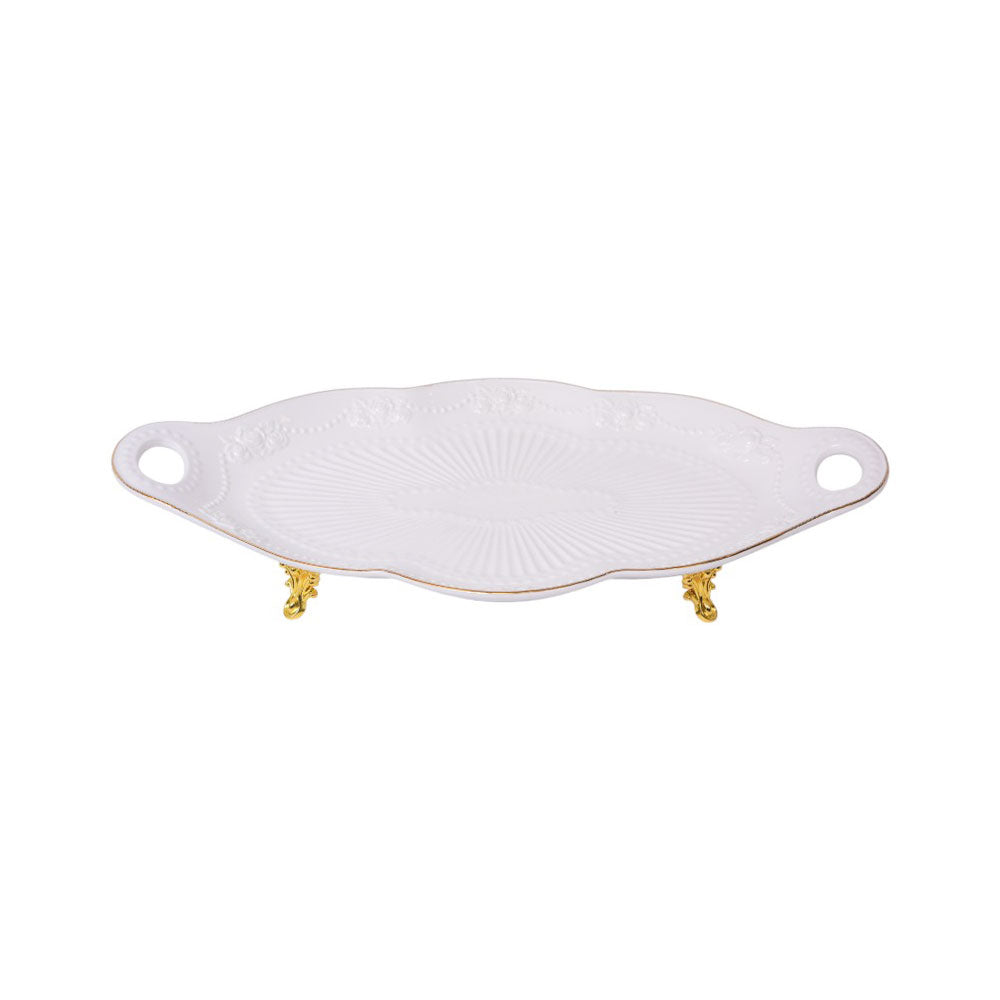 DISH SERVING ROYAL BISTRO IR 2448IL-19 Default Title - MamasJan Crockery