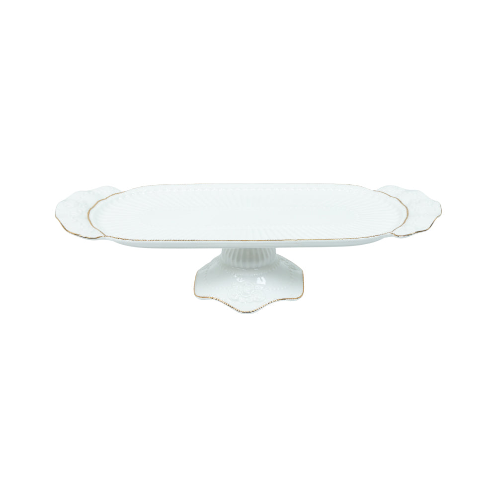 DISH WITH STAND ROYAL BISTRO IR 2450GGL-18 Default Title - MamasJan Crockery