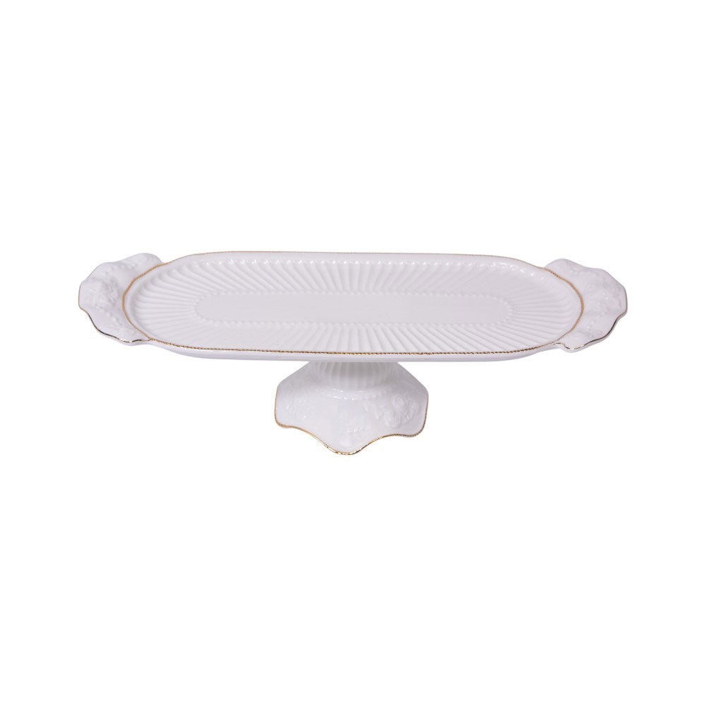 DISH WITH STAND ROYAL BISTRO IR 2451GGL-15 Default Title - MamasJan Crockery