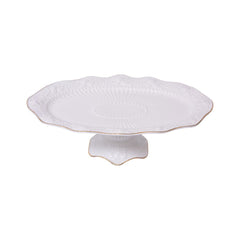 DISH WITH STAND ROYAL BISTRO IR 2463GGL-14 Default Title - MamasJan Crockery