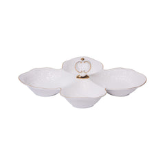 DISH DRY FRUIT ROYAL BISTRO IR 1196G-14 Default Title - MamasJan Crockery