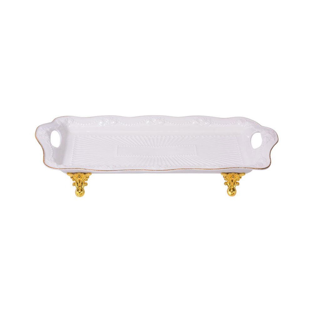 DISH SERVING WITH COVER ROYAL BISTRO IR 2555IL-15.5 Default Title - MamasJan Crockery