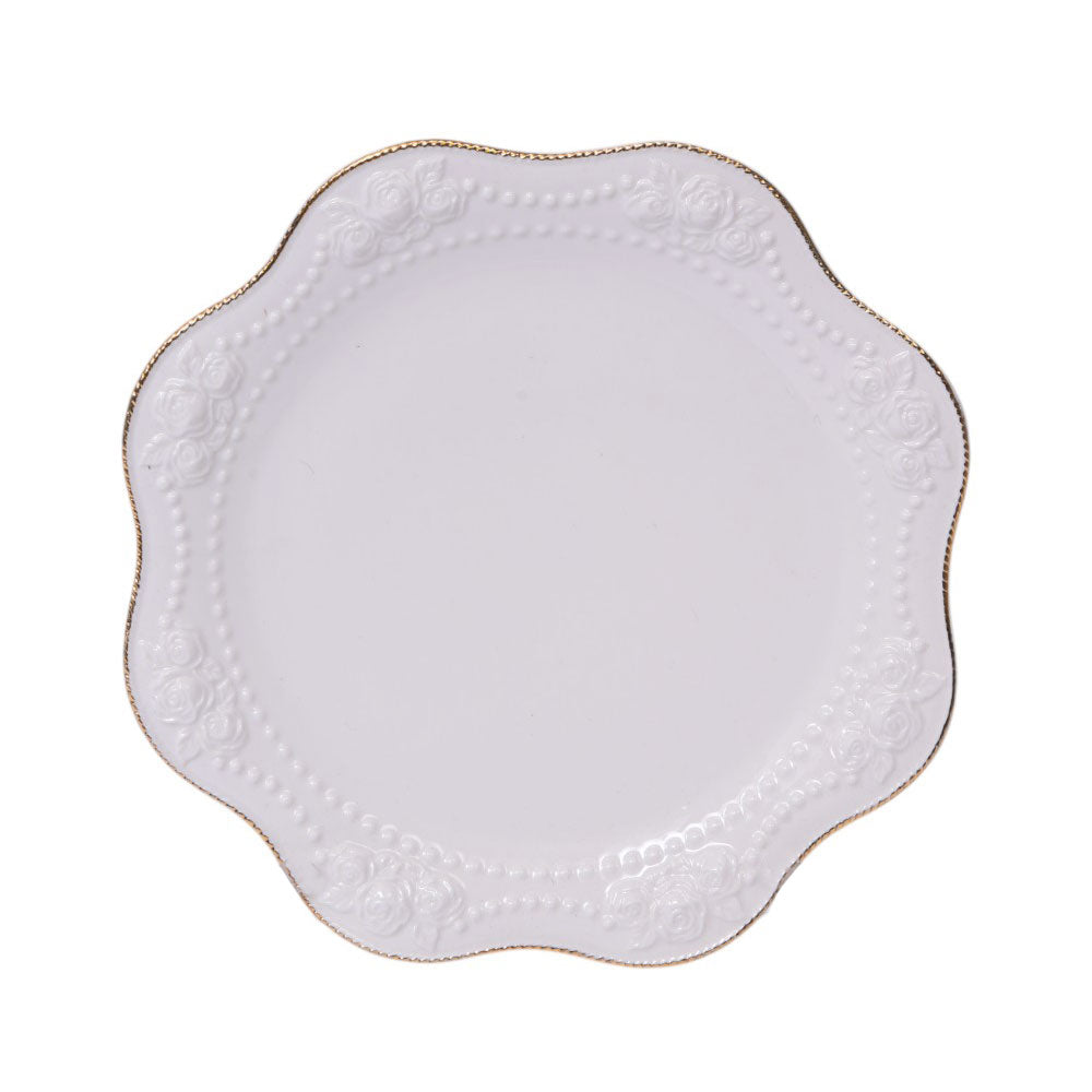 PLATE DINNER ROYAL BISTRO IR ROSE 2460G-10 Default Title - MamasJan Crockery