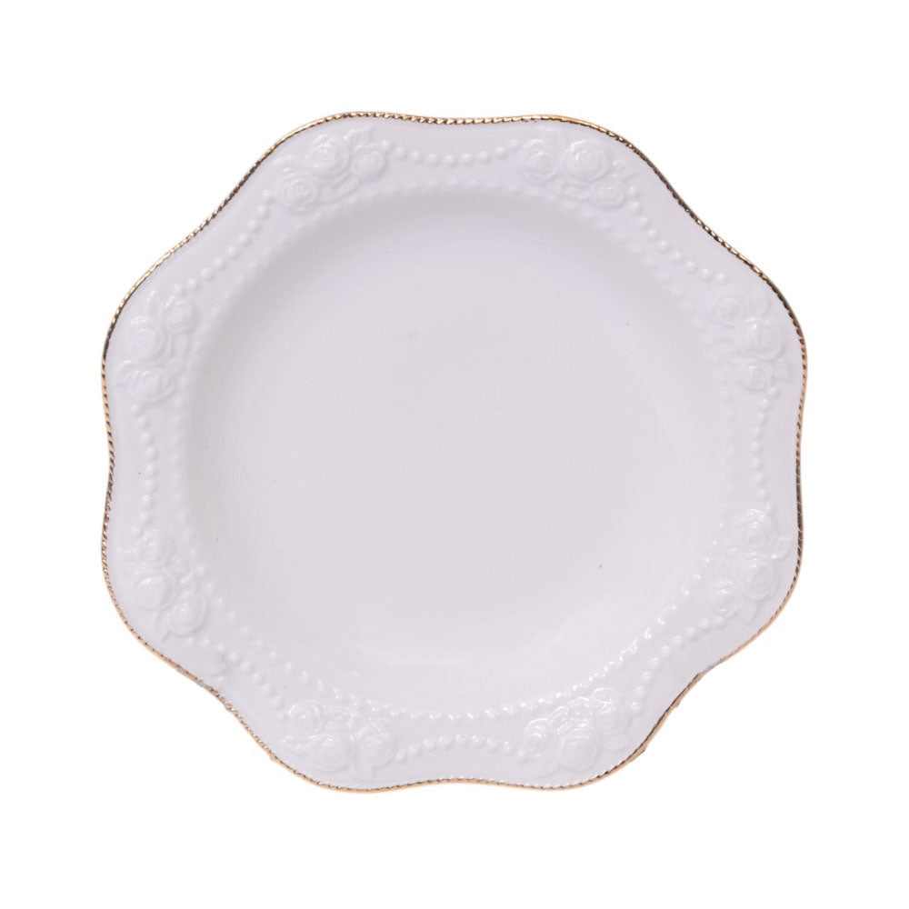 PLATE DEEP ROYAL BISTRO IR ROSE 2462G-8.5 Default Title - MamasJan Crockery