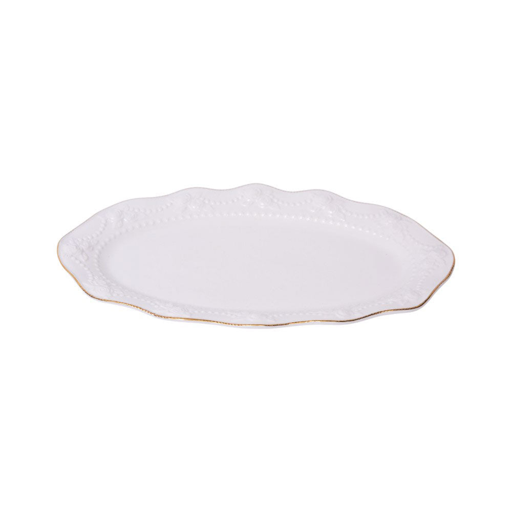 DISH ROYAL BISTRO IR 2463G-14 Default Title - MamasJan Crockery