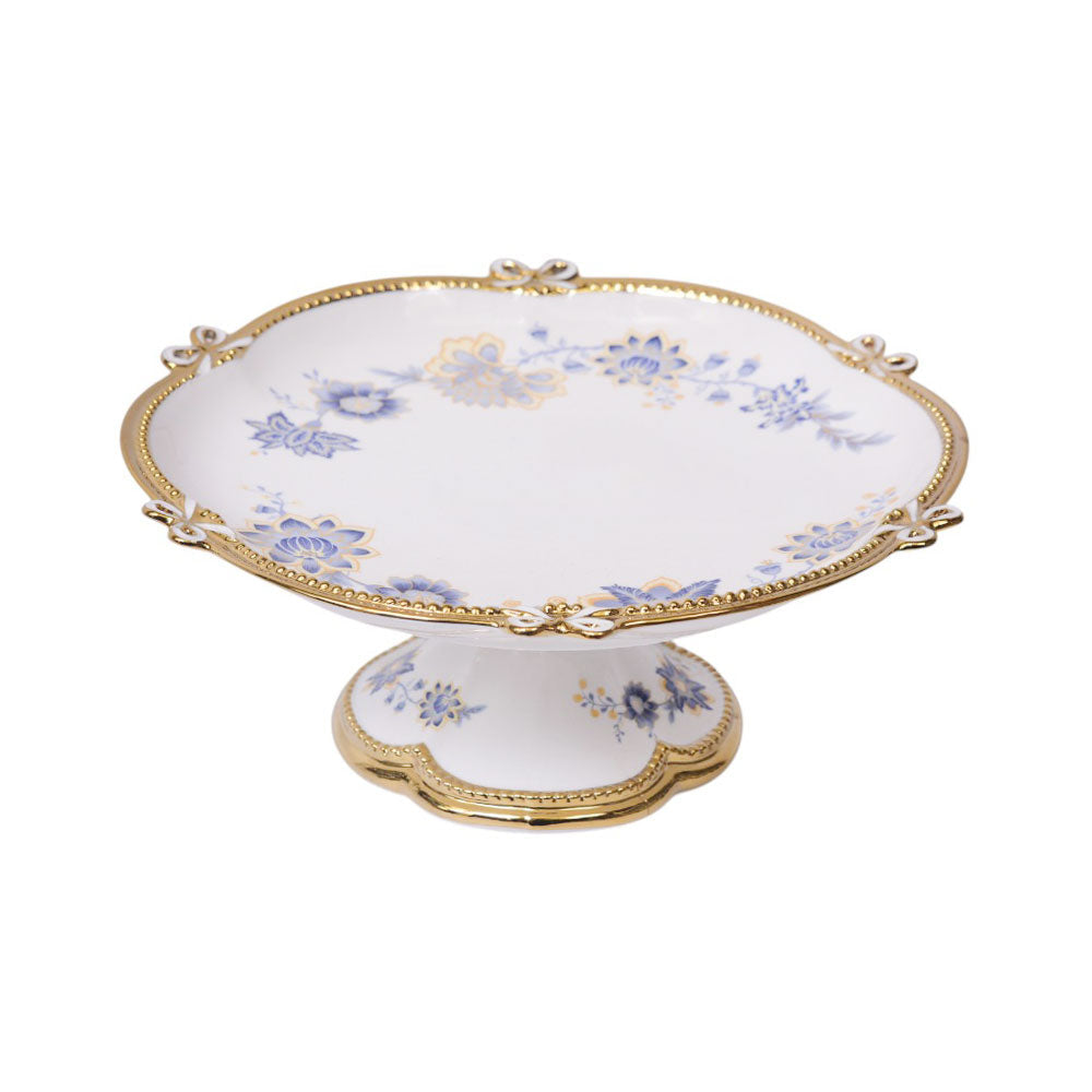 DISH WITH STAND ROYAL BISTRO IR 2504GGL-12 Default Title - MamasJan Crockery