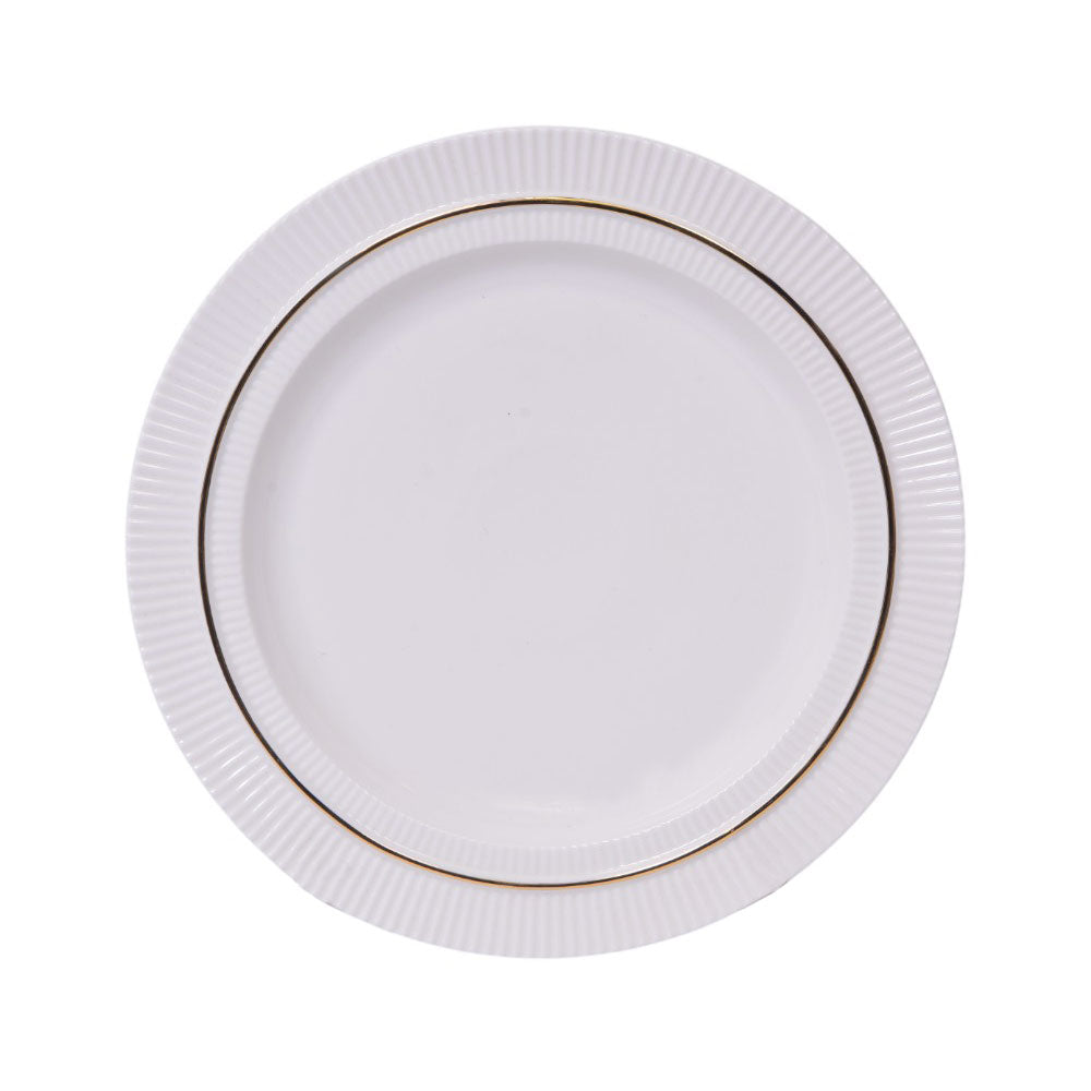 PLATE DINNER ROYAL BISTRO IR GOLD GR-10.5 Default Title - MamasJan Crockery