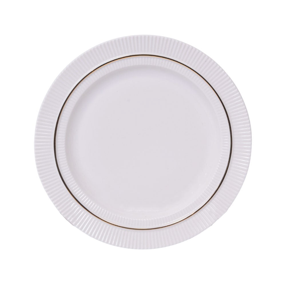 PLATE QUARTER ROYAL BISTRO IR GOLD GR-8 Default Title - MamasJan Crockery