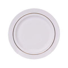 PLATE QUARTER ROYAL BISTRO IR GOLD GR-8 Default Title - MamasJan Crockery