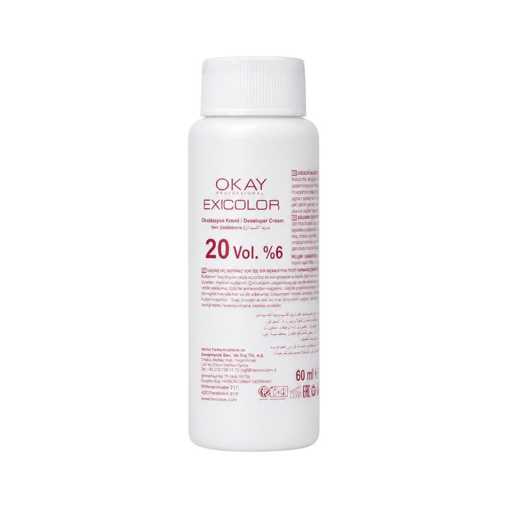 EXI OXIDATION 6% 20 VOL 60ML Default Title - MamasJan haircare