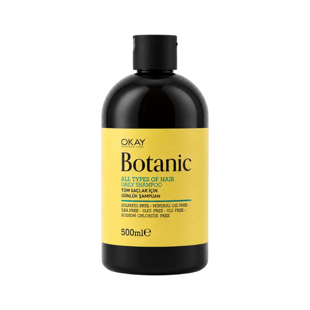 BOTANIC ALL TYPES OF DAILY SHAMPOO 500ML Default Title - MamasJan haircare