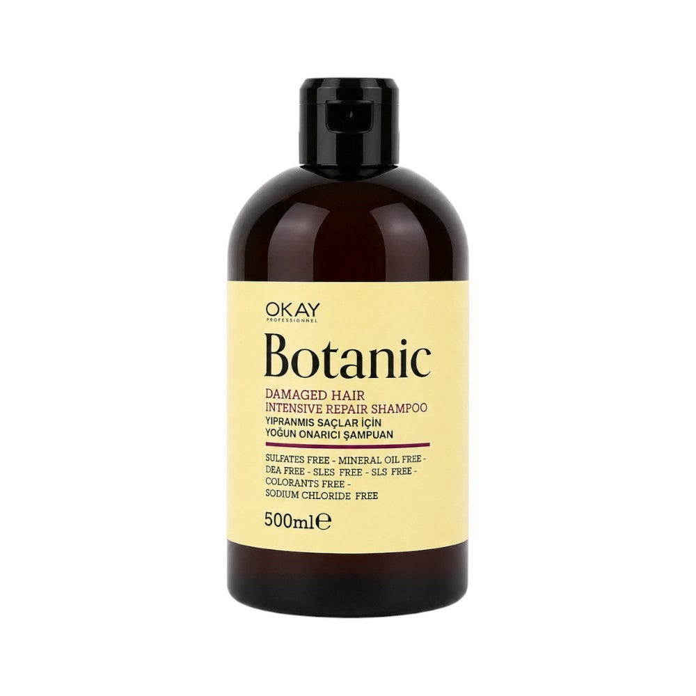 BOTANIC DAMAGED INTENSIVE REPAIR SHAMPOO 500ML Default Title - MamasJan haircare