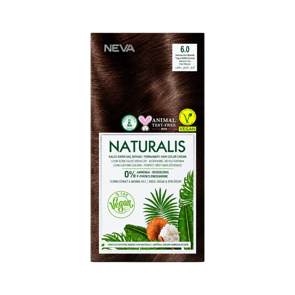 NATURALIS COLOR 6.0 INTENSE DARK BLONDE 60ML Default Title - MamasJan haircare