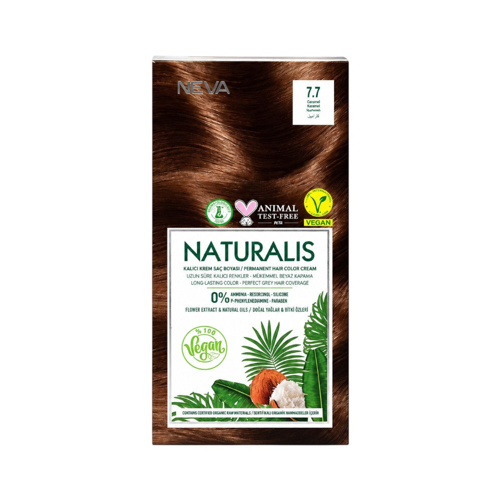 NATURALIS COLOR 7.7 CARAMEN 60ML Default Title - MamasJan haircare
