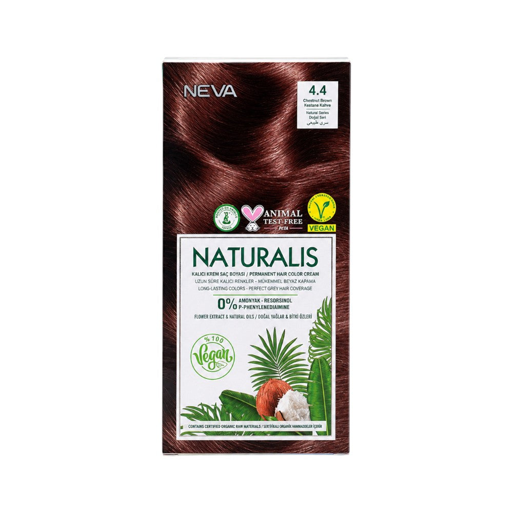 NATURALIS COLOR 4.4 CHEST NUT BROWN 60ML Default Title - MamasJan haircare