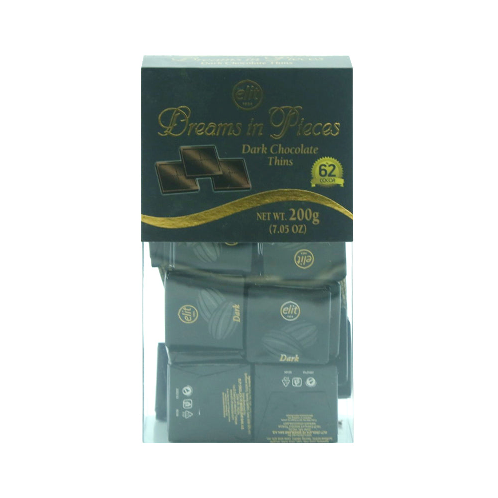 ELIT CHOCOLATE DREAMS IN PIECES DARK 200 GM Default Title - MamasJan Grocery Food