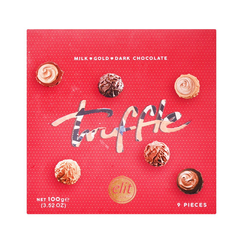 ELIT ASSORTED CHOCOLATE TRUFFLE RED 100 GM Default Title - MamasJan GroceryFoods