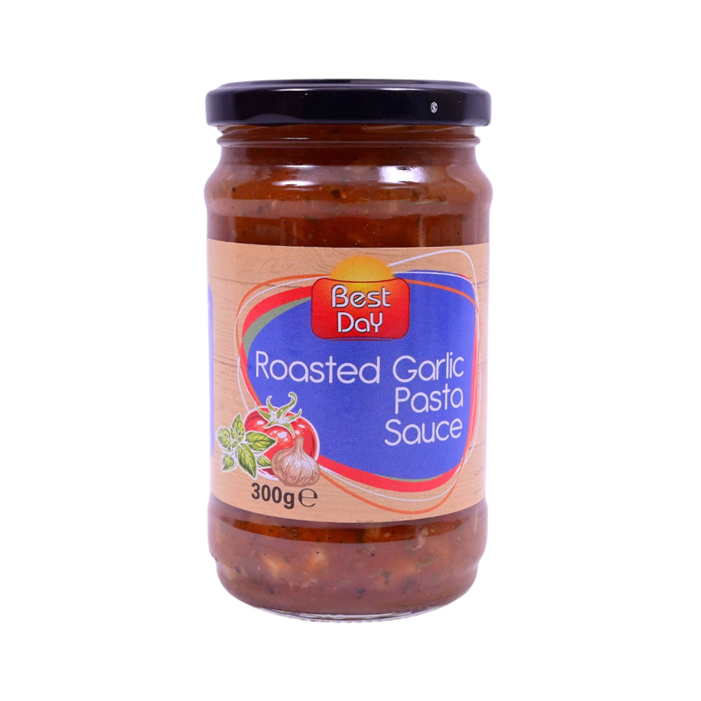BEST DAY PASTA SAUCE ROASTED GARLIC 300 GM Default Title - MamasJan GroceryFoods