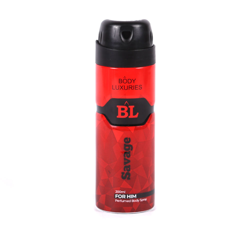 BODY LUXURIES DEODORANT SAVAGE MEN 200 ML Default Title - MamasJan Grocery Nonfood