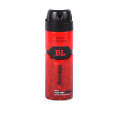 BODY LUXURIES DEODORANT SAVAGE MEN 200 ML Default Title - MamasJan Grocery Nonfood