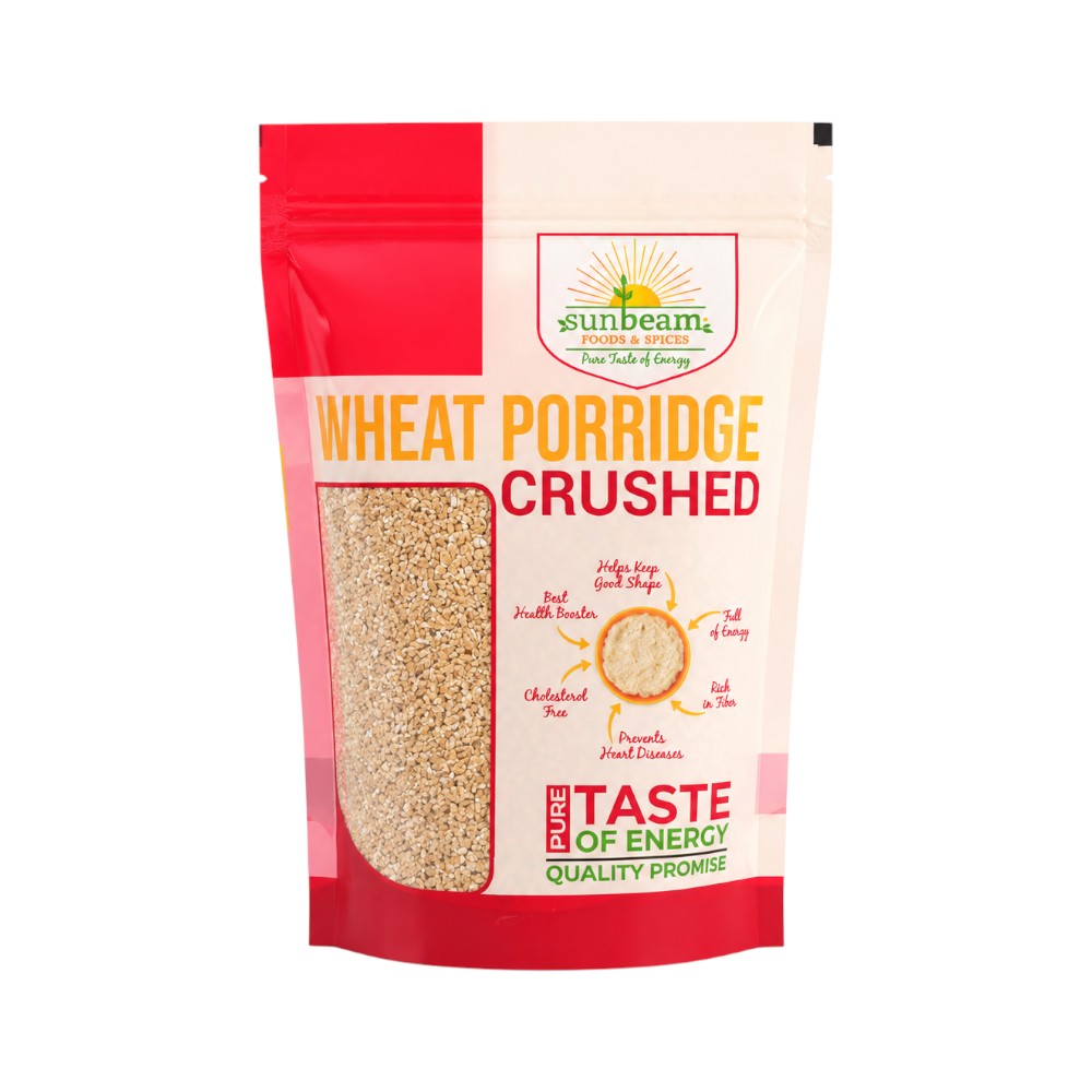 SUNBEAM WHEAT PORRIDGE CRUSHED POUCH 300GM Default Title - MamasJan GroceryFoods