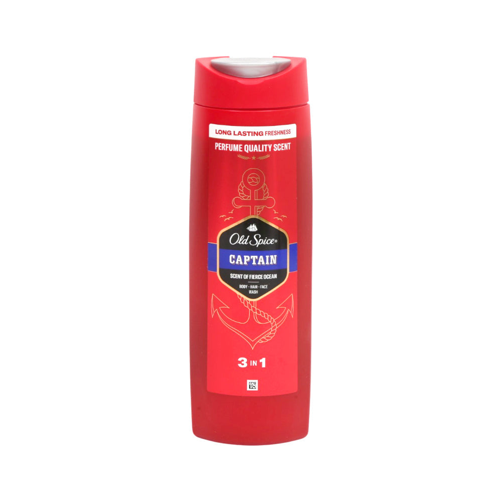 OLD SPICE SHOWER GEL CAPTAIN 3IN1 400 ML Default Title - MamasJan skincare