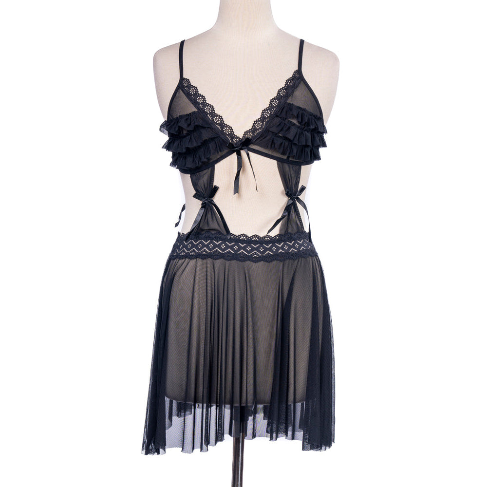 BELLEZA SHORT NIGHTY 8708 RED / FREE - MamasJan Lingerie