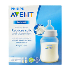 PHILIPS AVENT BABY FEEDING BOTTLE ANTICOLIC 2PC 813/27 260ML Default Title - MamasJan Grocery Nonfood