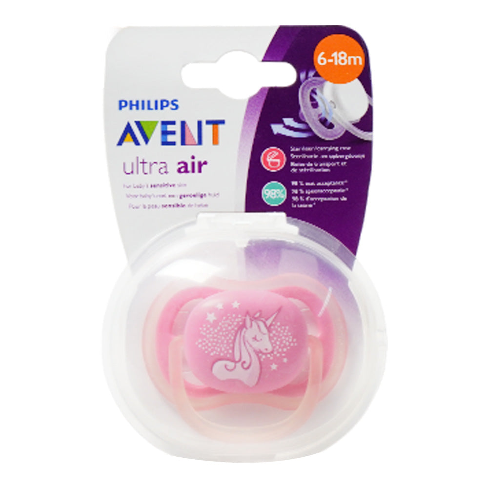 PHILIPS AVENT SOOTHER ULTRA AIR 6-18M SCF546/12 Default Title - MamasJan Grocery Nonfood