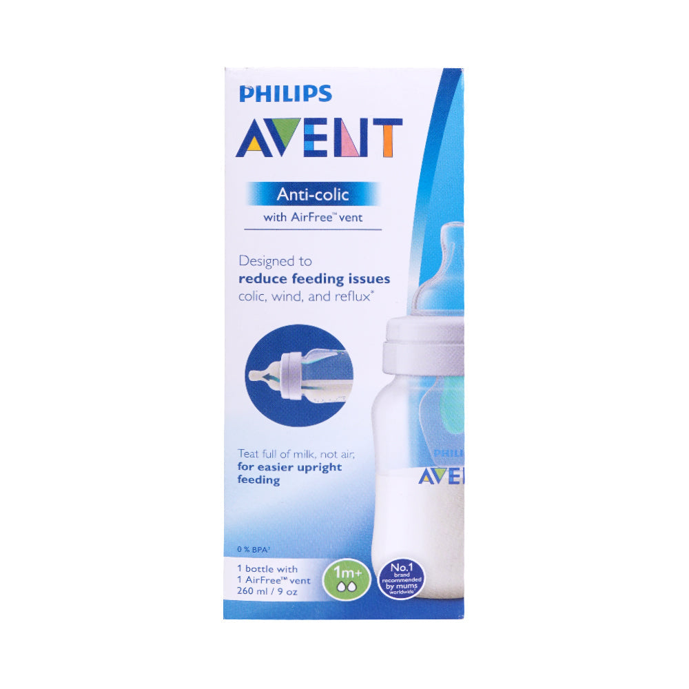 PHILIPS AVENT BABY FEEDING BOTTLE 260 ML SCF813/14 Default Title - MamasJan Grocery Nonfood